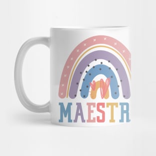 Maestra - Spanish teacher latina - bilingual teacher Mug